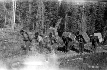 “Pleasant work in August! Hoole Canyon 1927.”