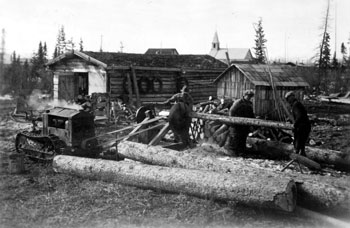 “Frank [Cantin] & his gang.” Mayo, ca. 1937