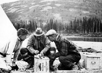 “The ′Hon. George gives a lesson in taxidermy Sep. 1933”