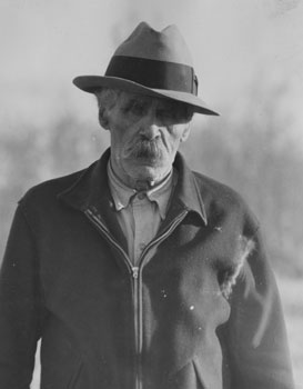 A real Old-Time Porcupiner David Lord, June 1946.