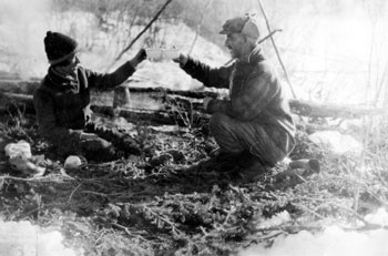 “Good Health! Little Salmon River March 1929”