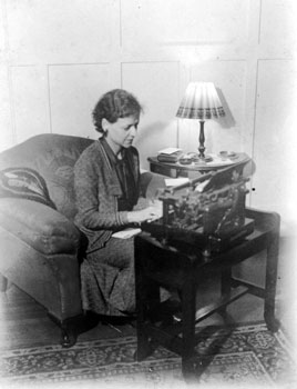 “Taken at home – Feb. 1935”