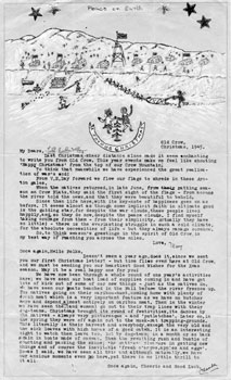 Christmas letter, 1945. 