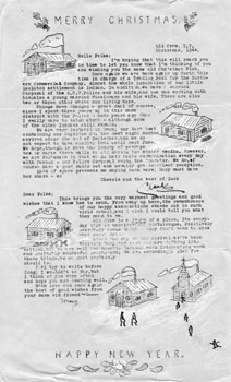 Christmas letter, 1944.