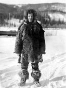 Percy De Wolfe at Forty-Mile, 1938.