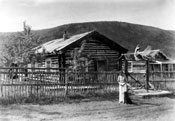 “Our house at Forty Mile June 1938”