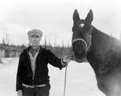 Bouvette and his horse Keno. 