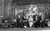 Dawson orchestra, 1926. Claude in the back row, far right. His friend Andrew “Cruiky” Cruikshank is in the front row, second from right.